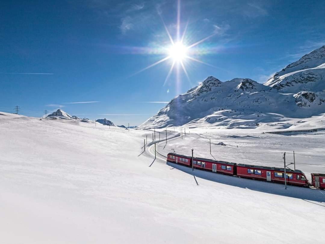 דירות טיראנו Residenza 39 - 900 M To Bernina Express חדר תמונה